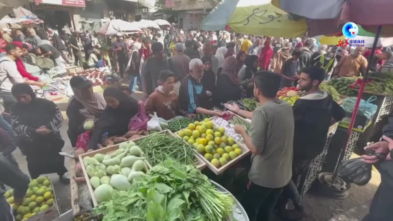 全球连线|“希望战争和恐惧能结束”——战乱中加沙儿童期盼和平