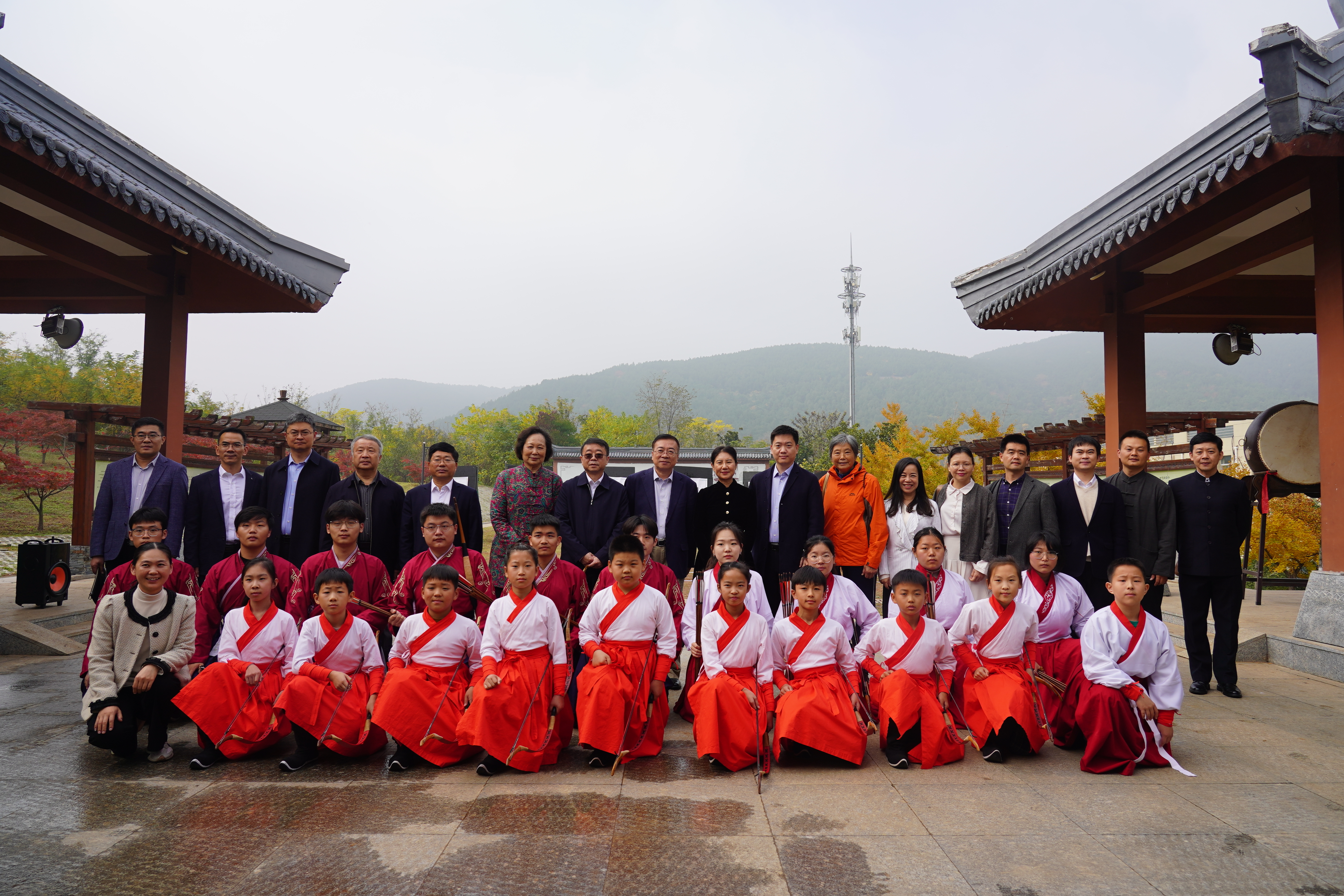 大成国学基金礼射校园计划启动,中华优秀传统文化教育在徐州展开