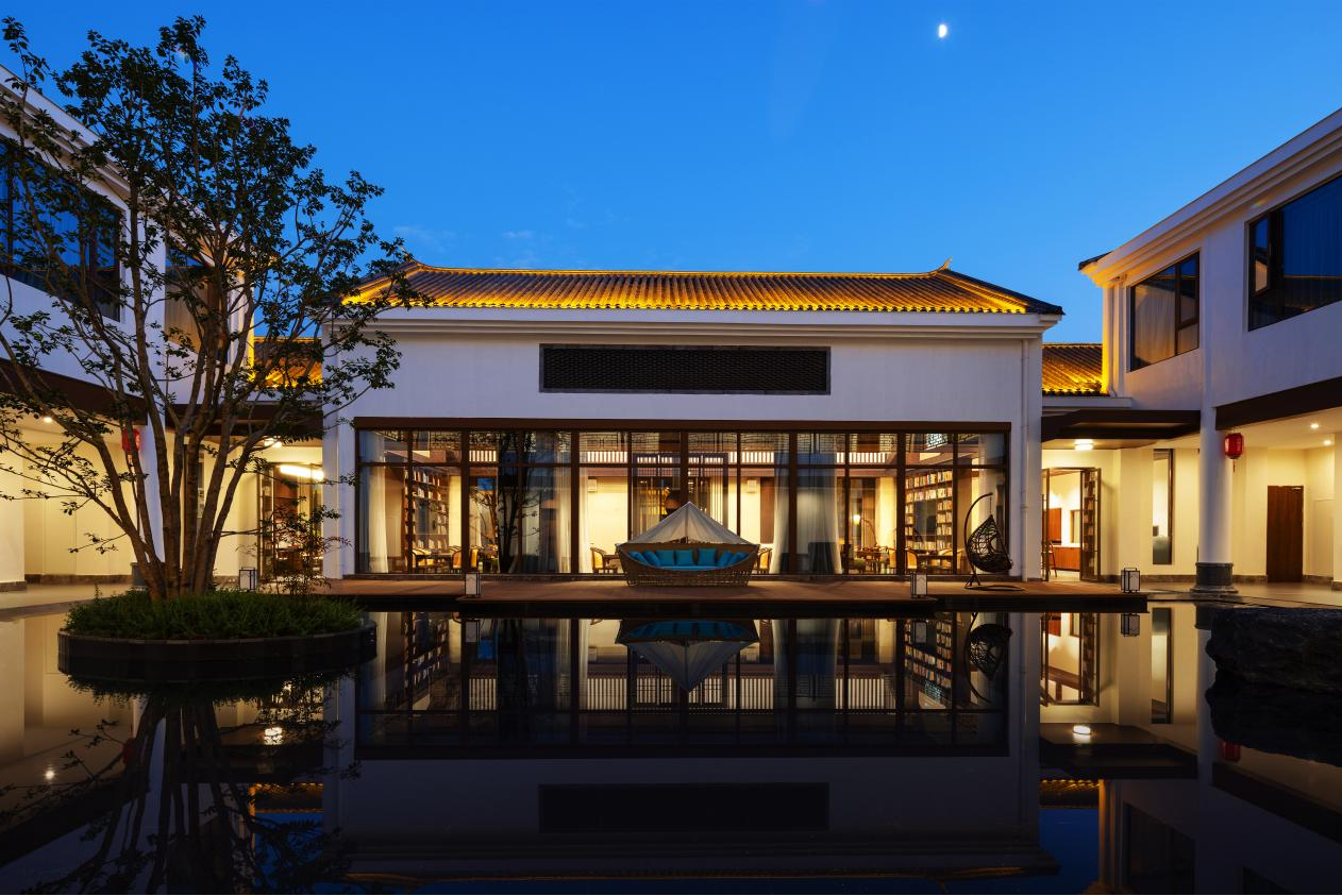 仙女湖泊心云舍&middot;七夕岛。受访单位 供图