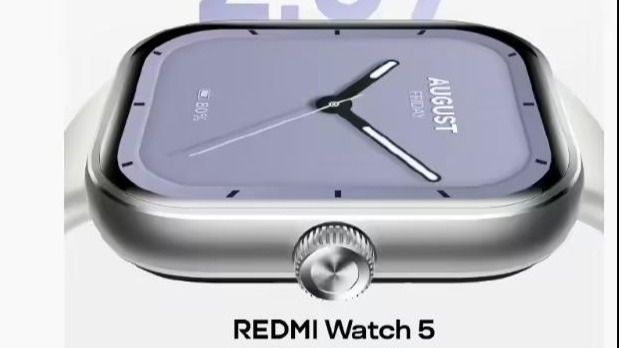 小米REDMI Watch 5手表支持1500nits全局亮度、60Hz刷新率