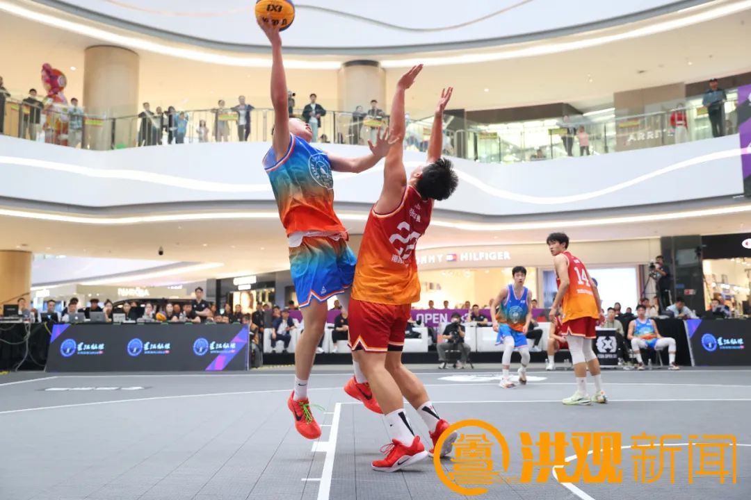 篮球赛事进商圈