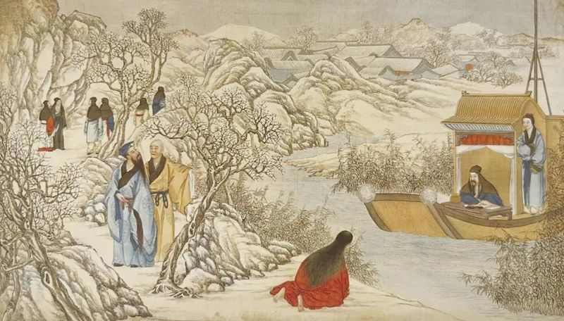 清孙温 红楼梦 第120回 接家书得悉政返家