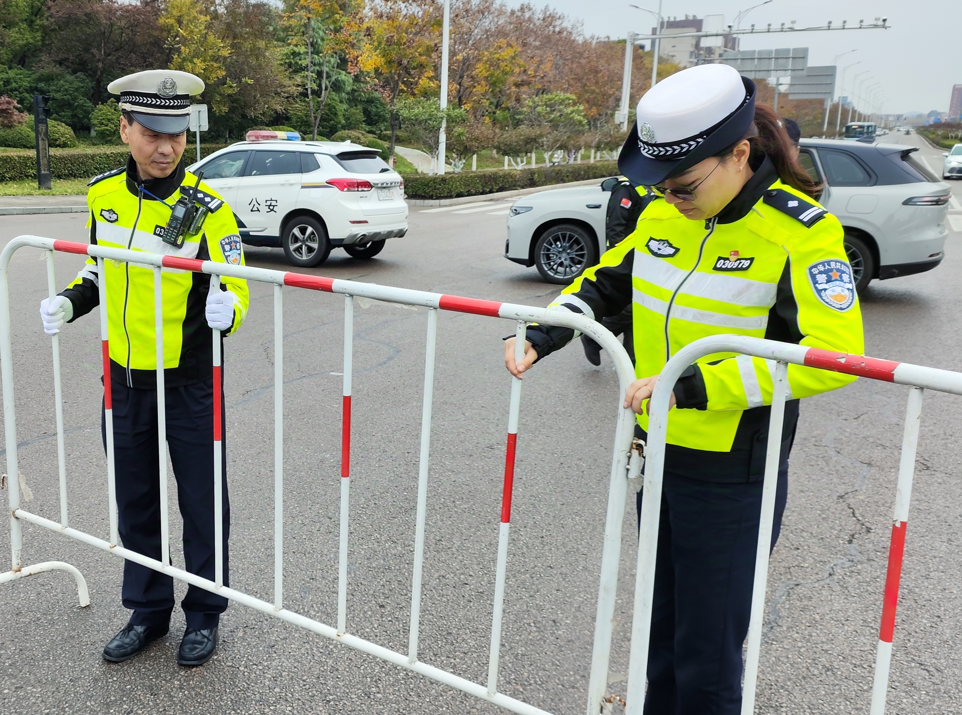 一路护航！徐州警方全程筑牢“徐马”赛道