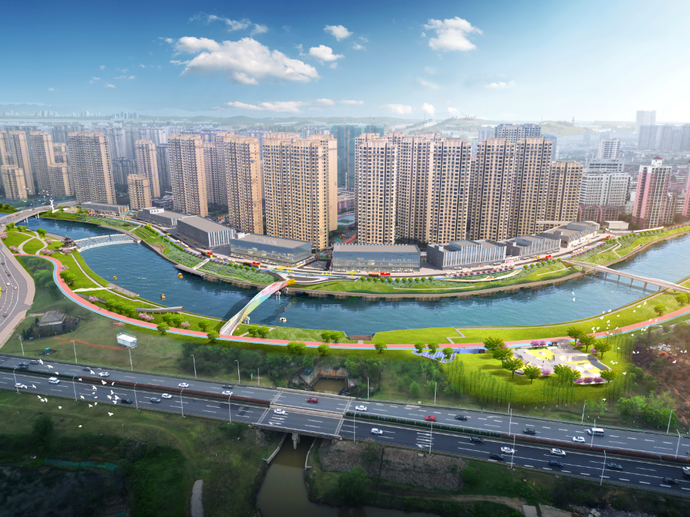 南昌新建区迎新地标 水悦城沉浸式商业街区试运营在即