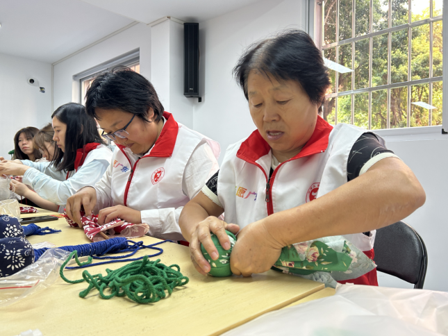 西乡街道桃源社区开展志愿者探访技能提升小组活动