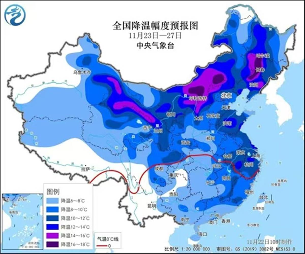 寒潮来袭！多地迎来降温天气 折扣羽绒服俏销