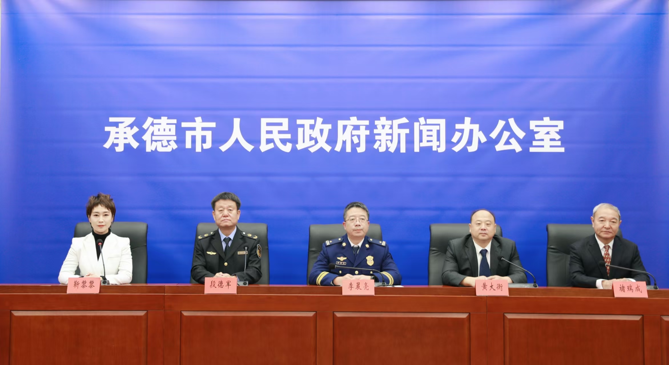 发布会 王占平摄