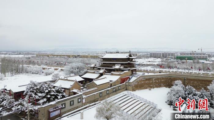 河北蔚县：雪落古城别样美