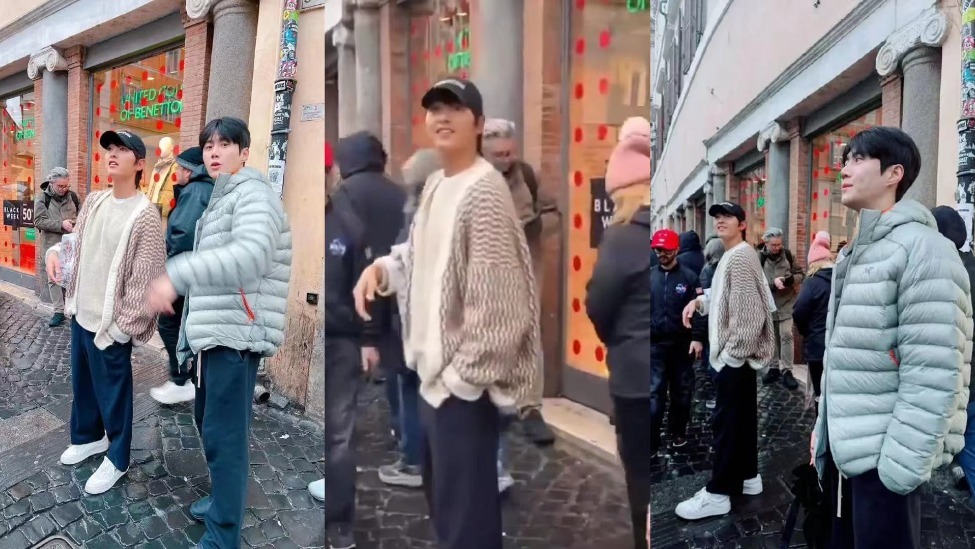 宋仲基喜迎二胎女儿后首次现身 与金宣虎罗马街头漫步显轻松封面图