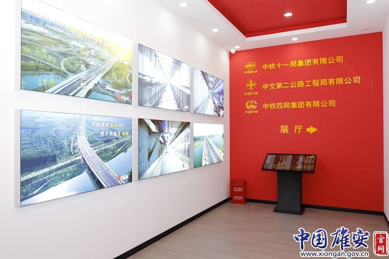 大河片区工友服务中心廉洁长廊。中国雄安官网毛鹤然 摄