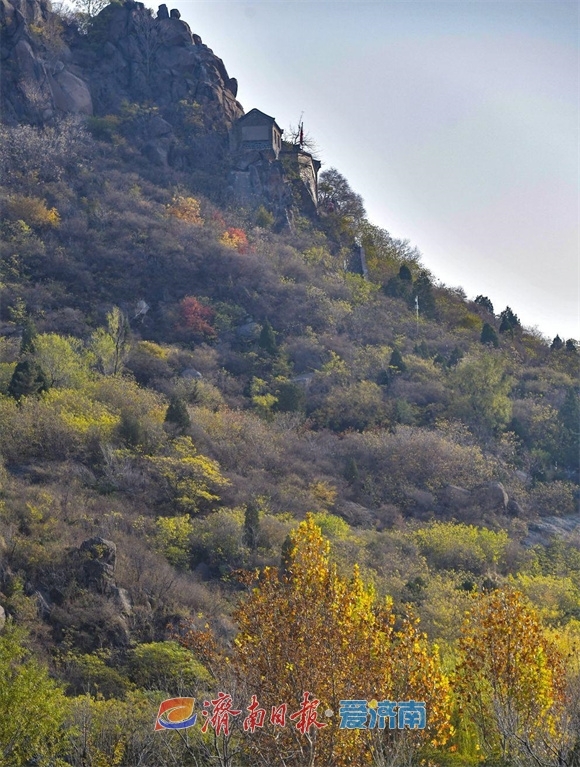 山水相伴初冬 华山美景入画来