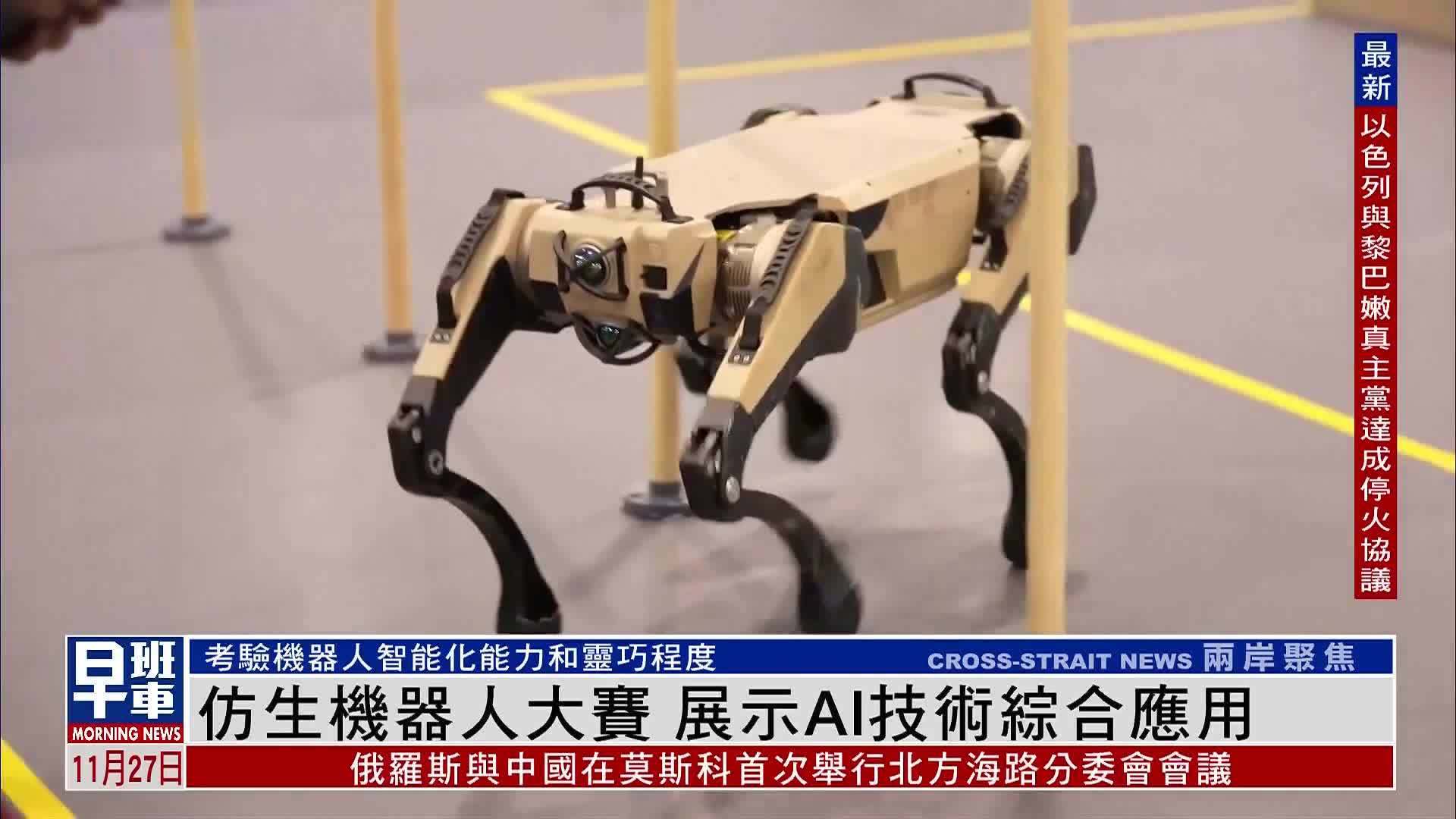 仿生机器人大赛 展示AI技术综合应用_凤凰网视频_凤凰网