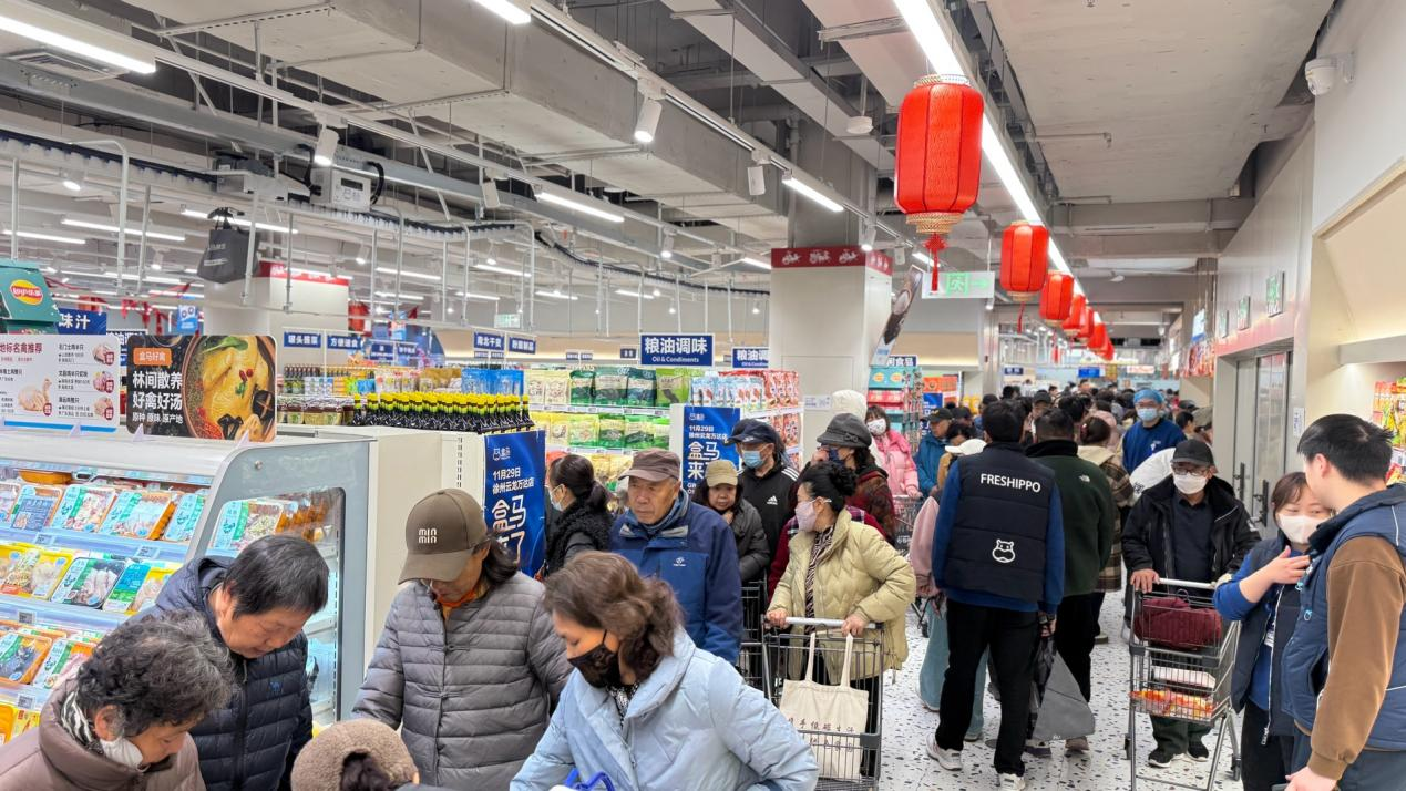 开业即火爆，盒马淮海经济区首店落子云龙