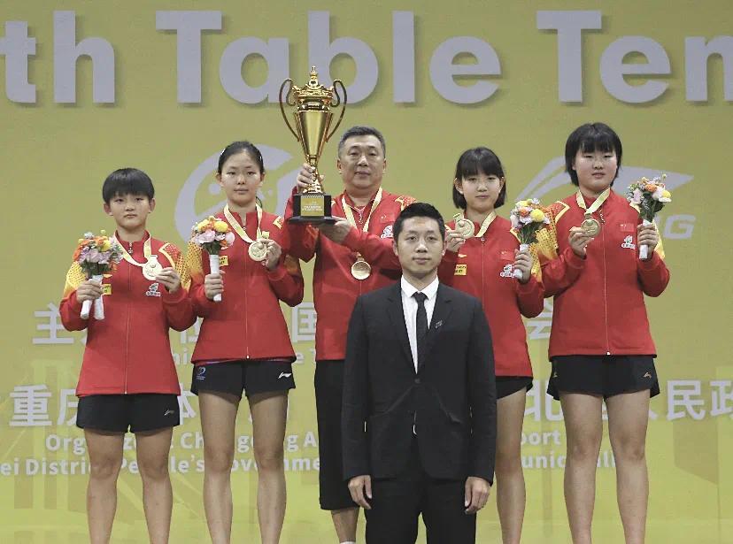 2024年7月，祝启慧获得第28届亚洲青少年乒乓球锦标赛女子团体冠军