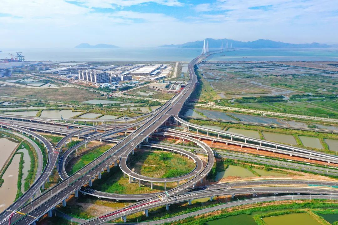 黄茅海跨海通道 郭永乐 摄