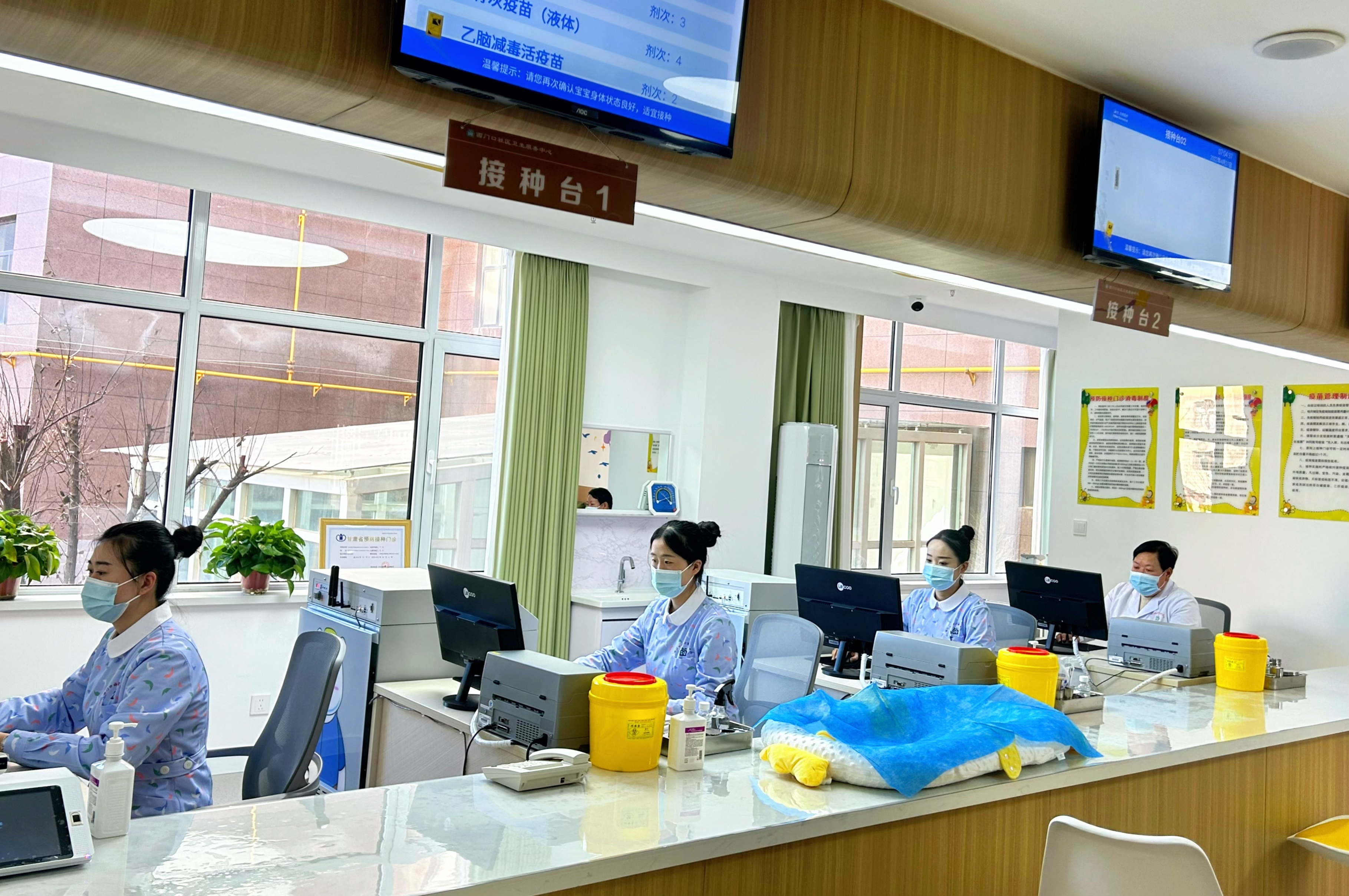 稳稳的"医"靠 平凉崆峒建首家5a级数字化预防接种门诊