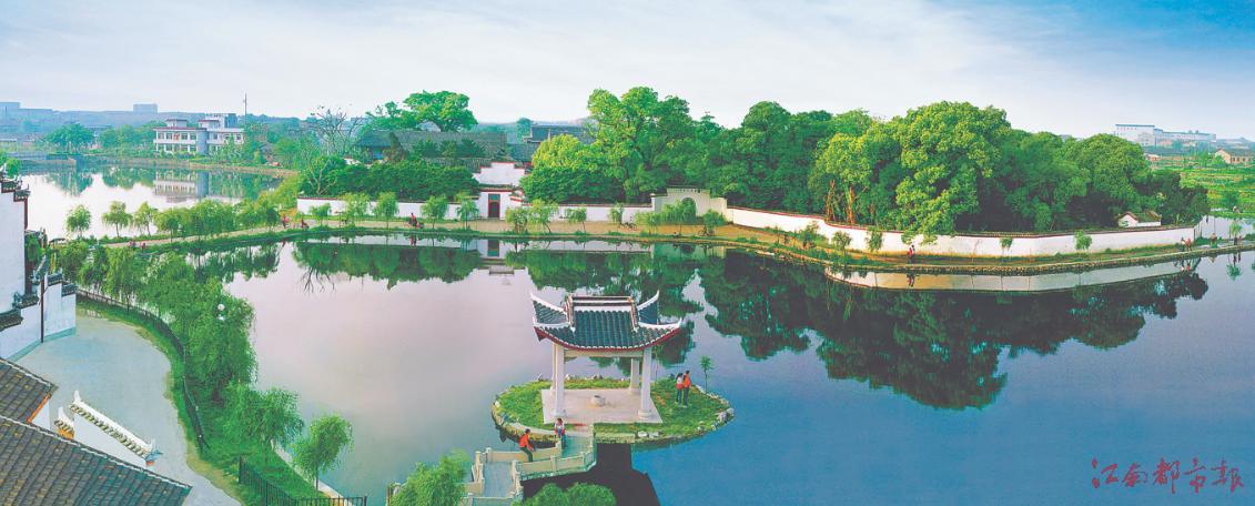 ▲ 八大山人园景