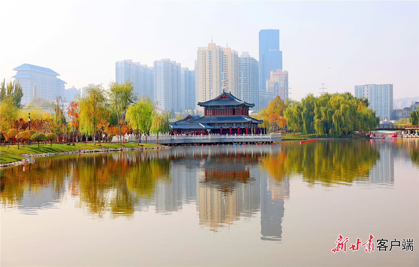 雁滩公园　田蹊