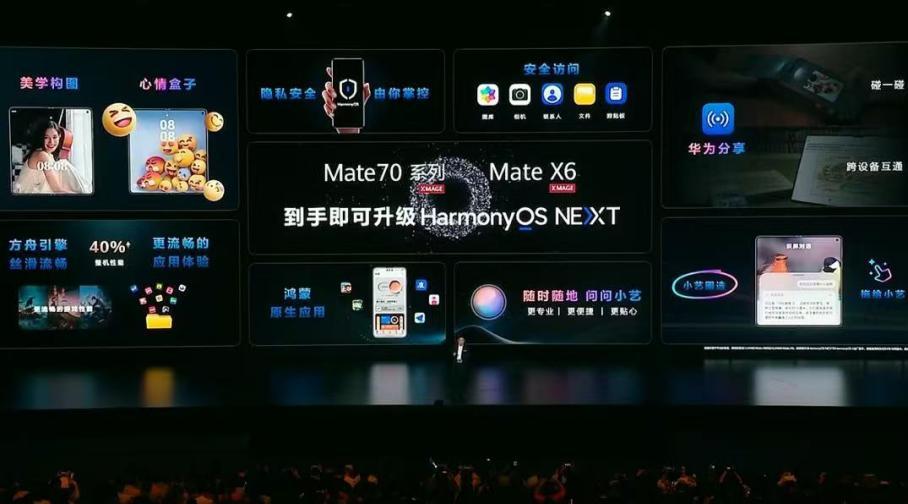 华为Mate70、MateX6机主注意：新机到手可领鸿蒙近千元权益