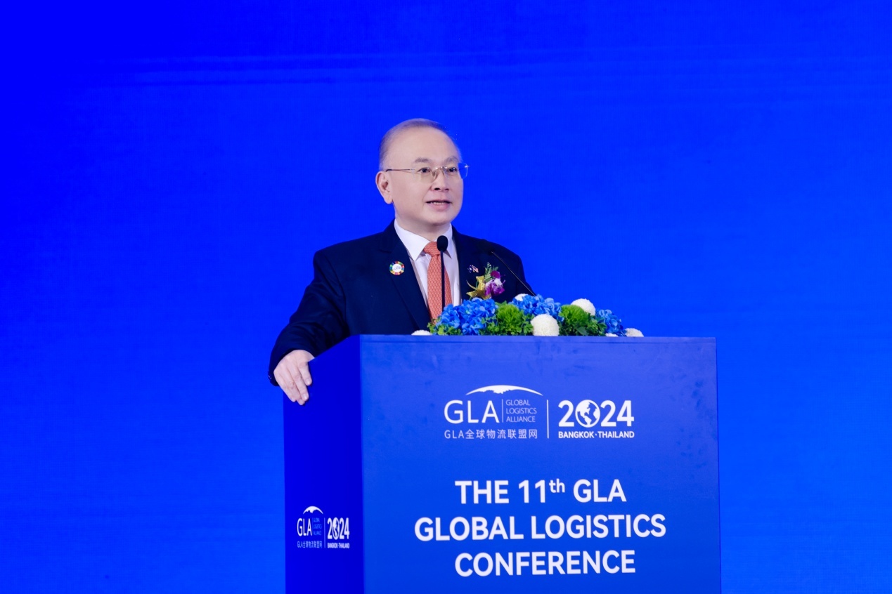 马来西亚交通部前部长拿督斯里魏家祥博士(Datuk Seri Ir Dr Wee Ka Siong)致辞