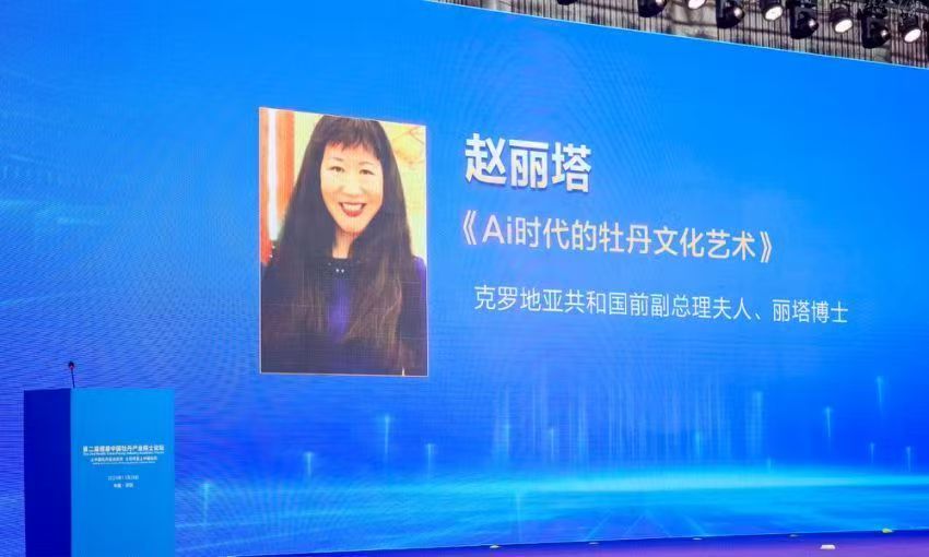 克罗地亚共和国前副总理夫人赵丽塔博士