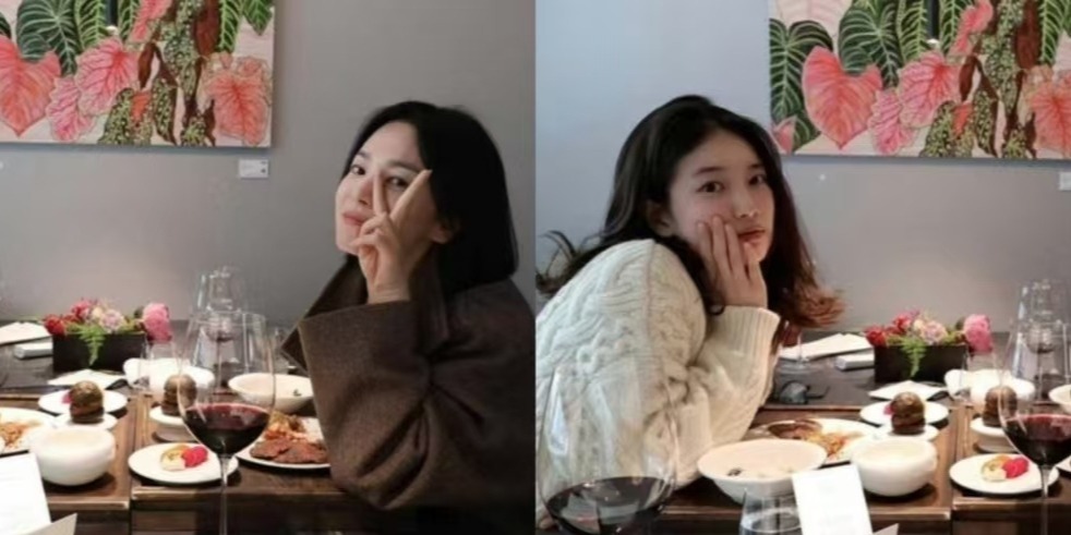 裴秀智宋慧乔同框庆生 二人手比剪刀手面容精致状态超好封面图