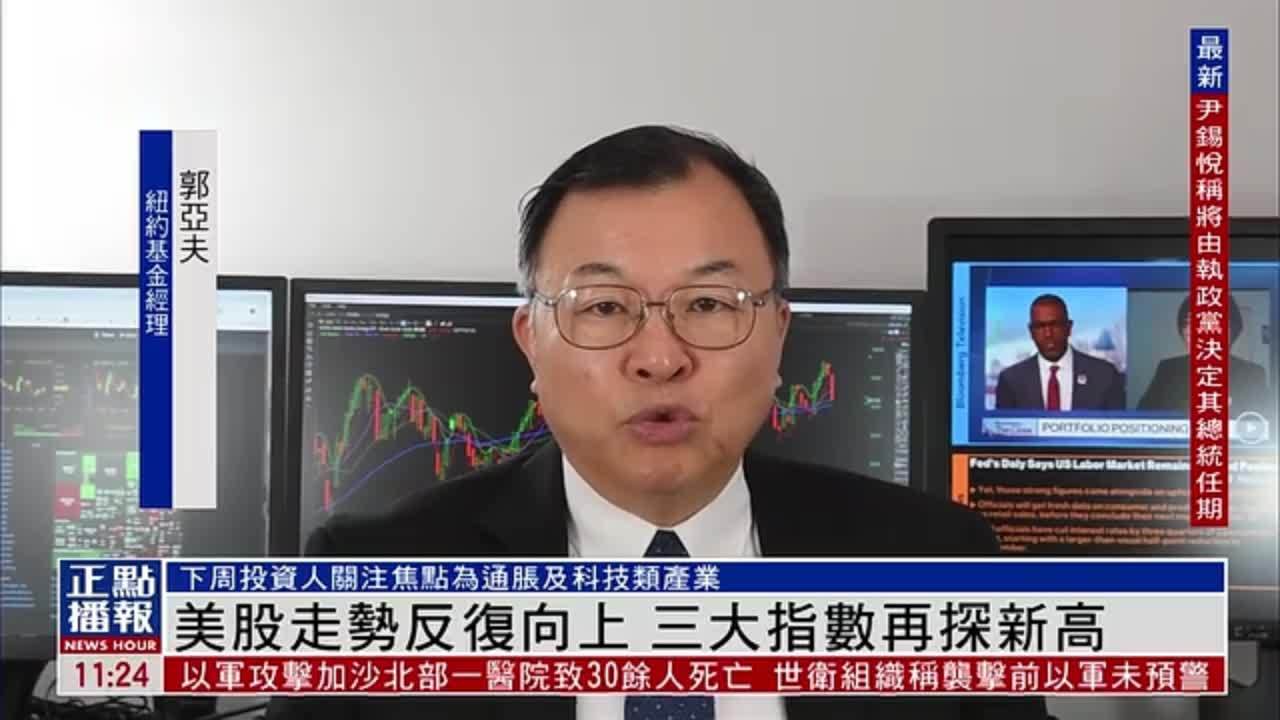 美股一周｜美股走势反复向上 三大指数再探新高_凤凰网视频_凤凰网