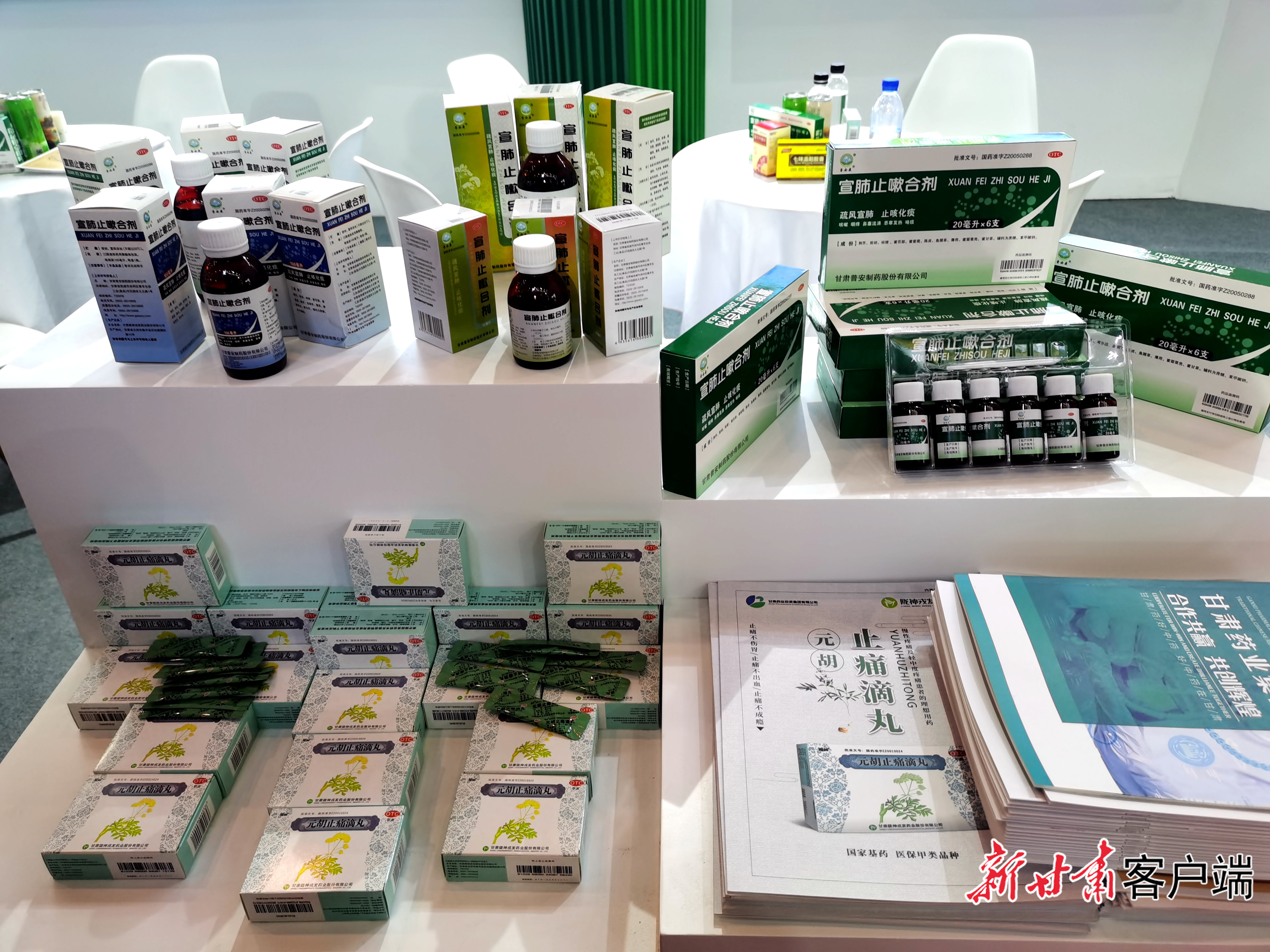 甘肃药业集团展示的产品