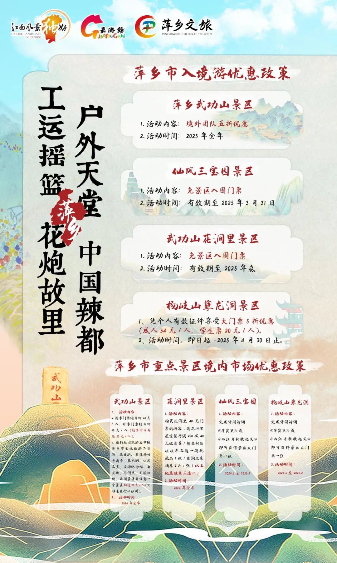 全球发布！江西文旅向全球游客送上“旅游优惠大礼包”