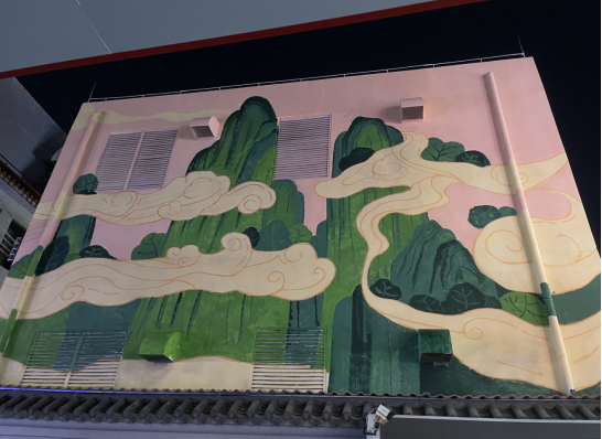 西乡街道西乡社区非遗文化墙彩绘惊艳亮相 文化传承绘就新篇