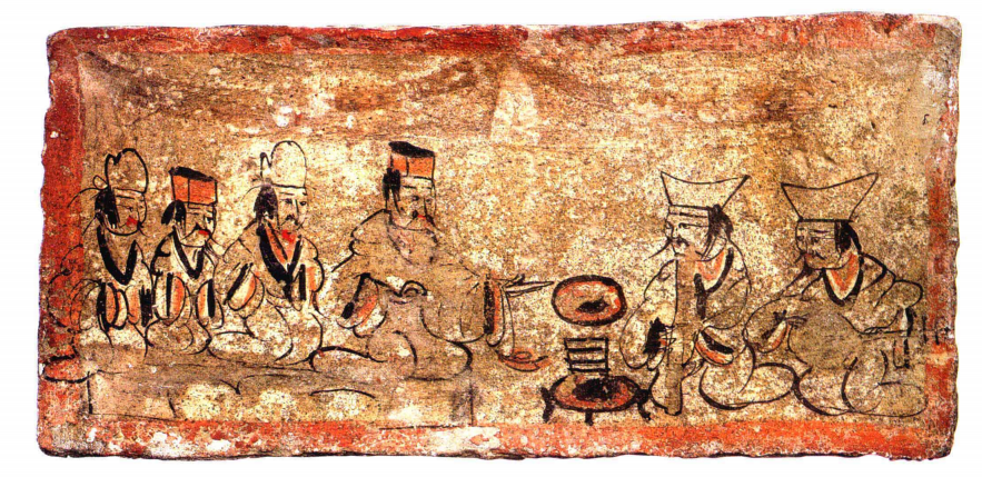 宴乐图（《中国出土壁画全集》）