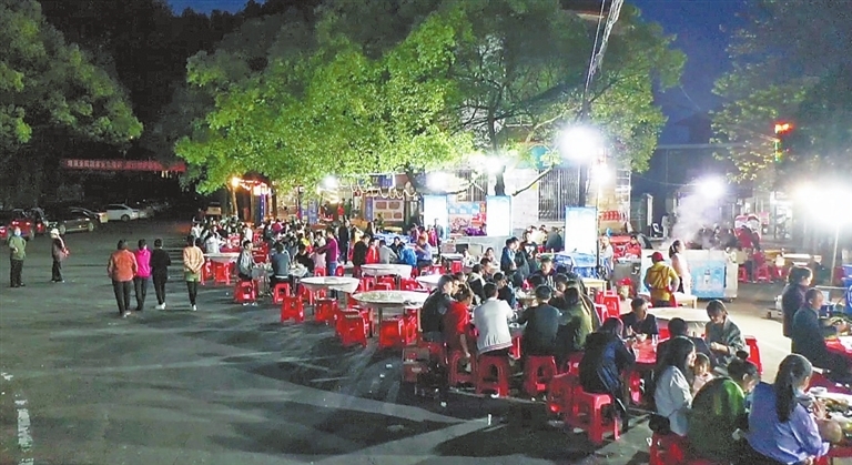 2020年，改造前的分宜电厂螺蛳特色景区。　　（资料图）