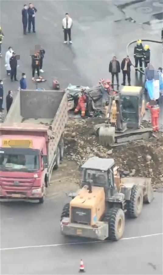 事发现场（视频截图）