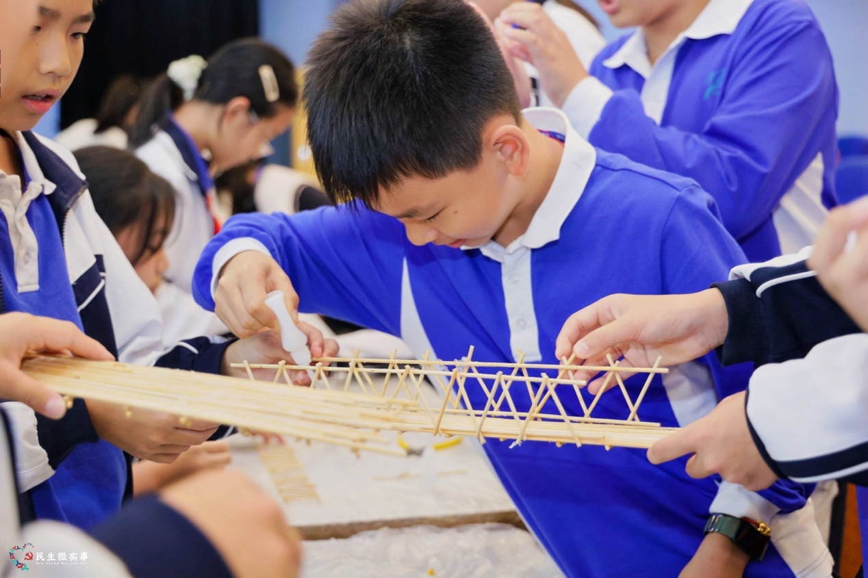 粤海街道生态保护进校园系列活动, “原木建筑工坊”在南山外国语学校(集团)高新中学成功举办
