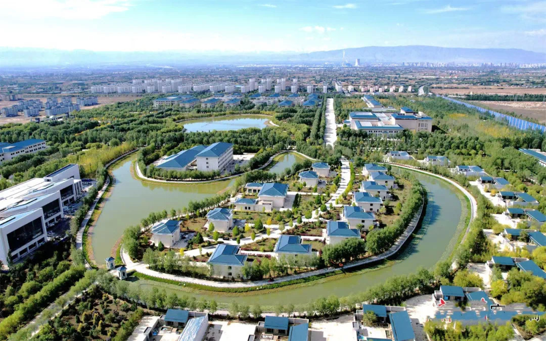 武威重离子中心鸟瞰图