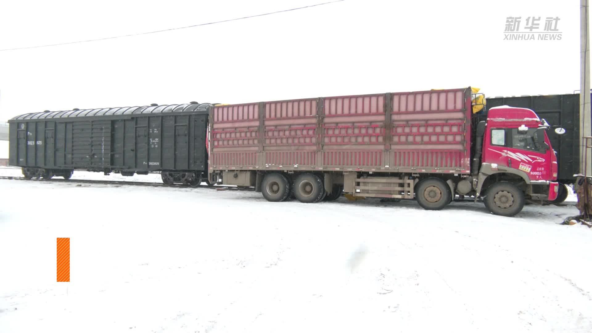 北大荒集团：冬日化肥下摆忙