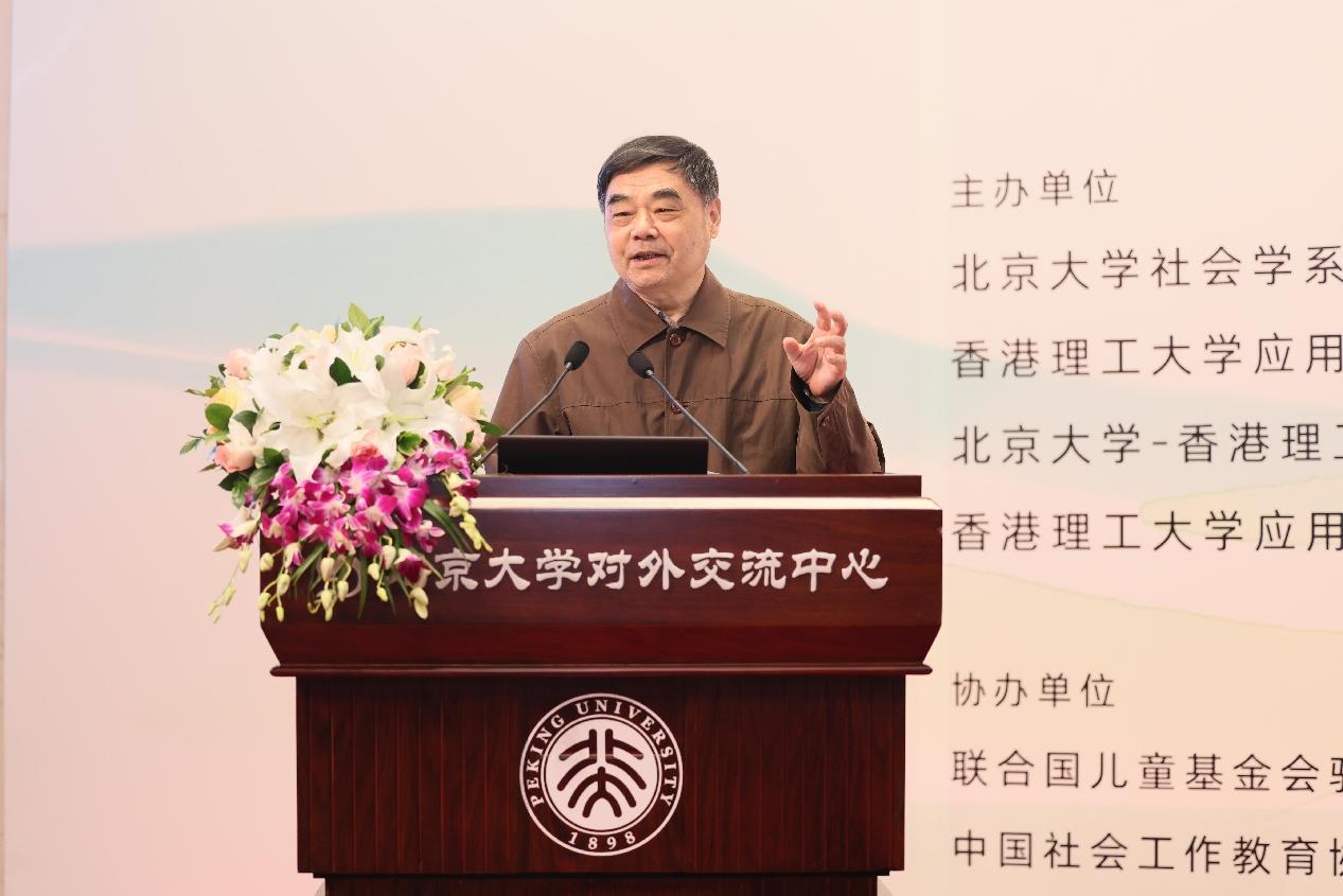 王思斌教授做大会发言