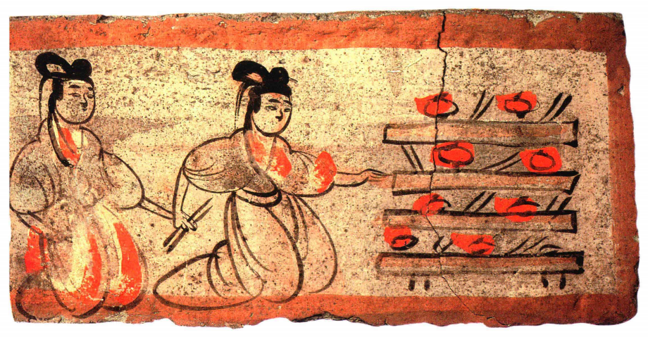 备宴图（《中国出土壁画全集》）