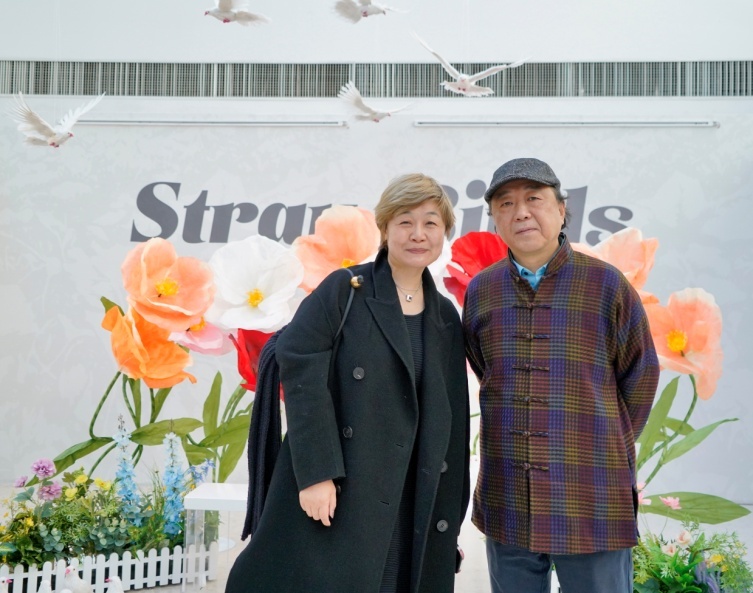 在南京与主持人文岚 (2023年摄)