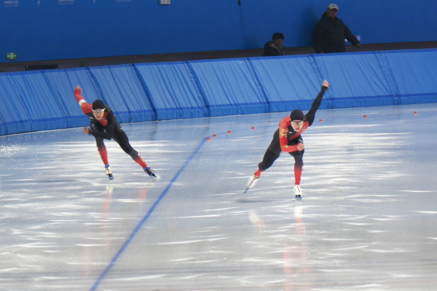 对标亚冬会 全要素测试  中国杯速滑精英联赛第四站暨亚冬会速度滑冰比赛测试赛开赛