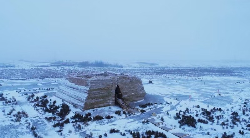 疏勒河畔的玉门关