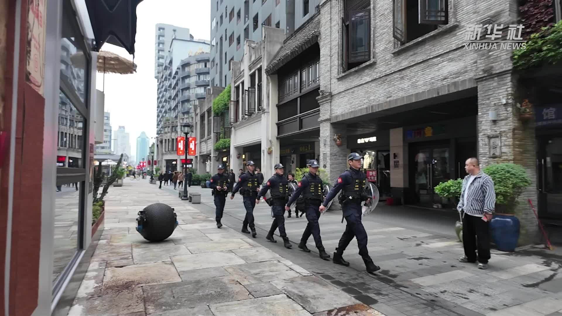 浙江温州：球形巡逻机器人“上岗”_凤凰网视频_凤凰网