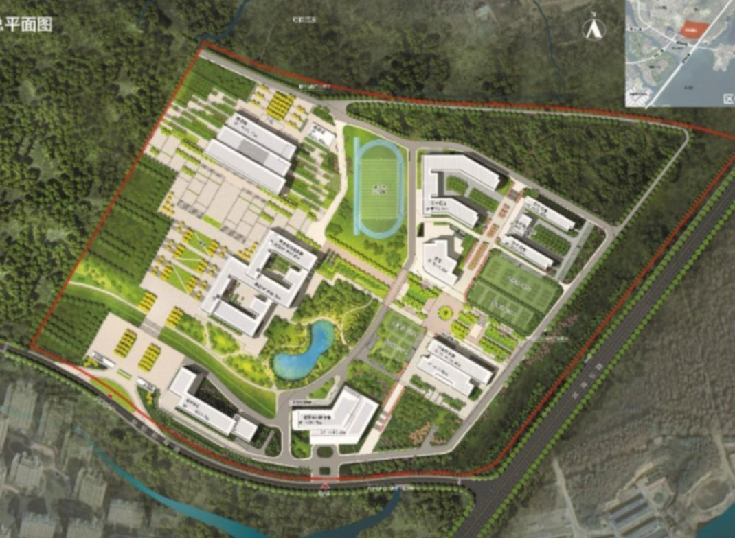 青岛又一高校新校区规划公示