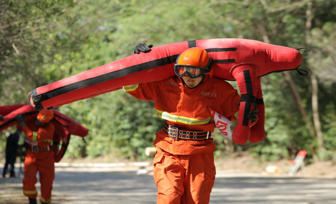 深圳举办森林消防业务技能大比武