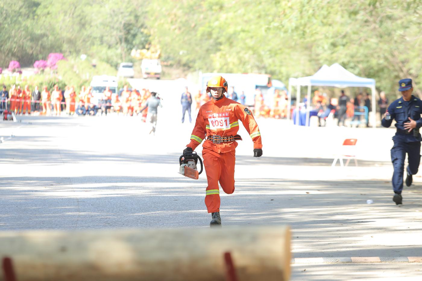 深圳举办森林消防业务技能大比武