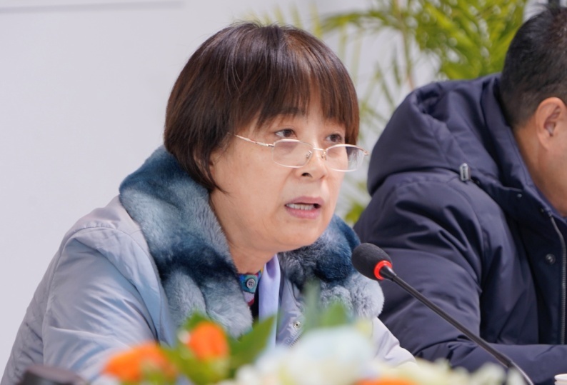 霍雅琴发言