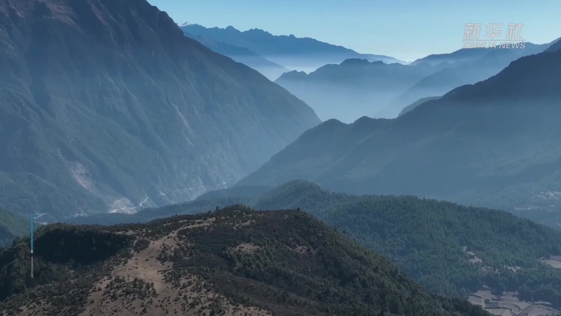 行走喜马拉雅——雪山环绕下的达曼新村