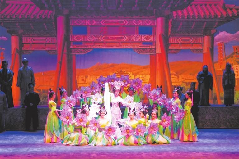 京剧《丝路花雨》精彩亮相“建党百年·春绿陇原”文艺展演