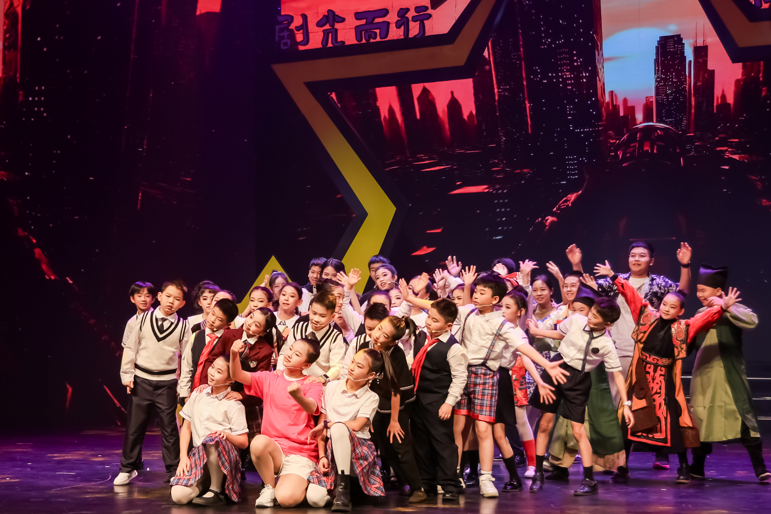 小演员大舞台！福田区公共文化研学基地——小“剧”人培养计划戏剧联盟演出圆满成功