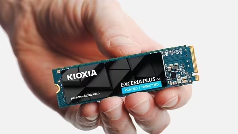 鎧俠發佈PCIe 5.0 SSD固態硬盤Exceria Plus G4，讀取最高10,000MB/s